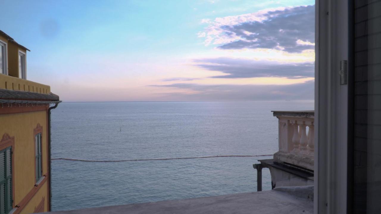 Via Garibaldi 75 - Attic Sea View Apartment Камогли Екстериор снимка